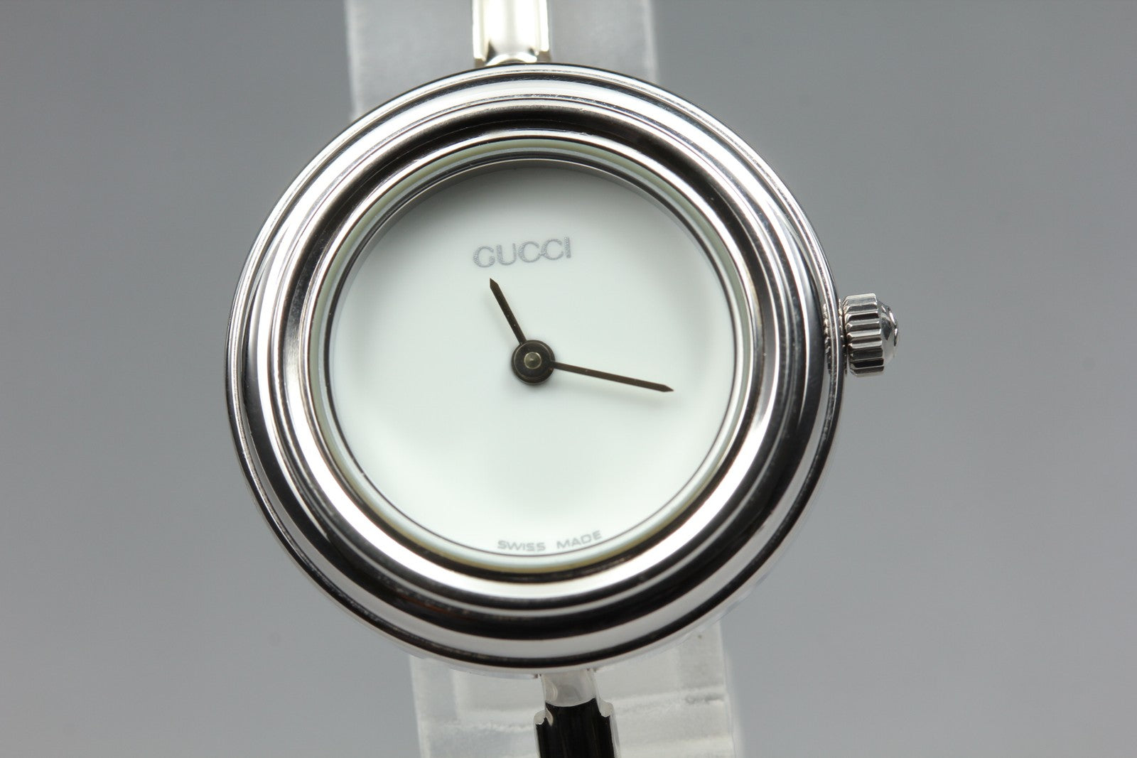 [Overhauled] Gucci Change Bezel 11/12.2 12 Colors Silver Women's Qz Watch Box