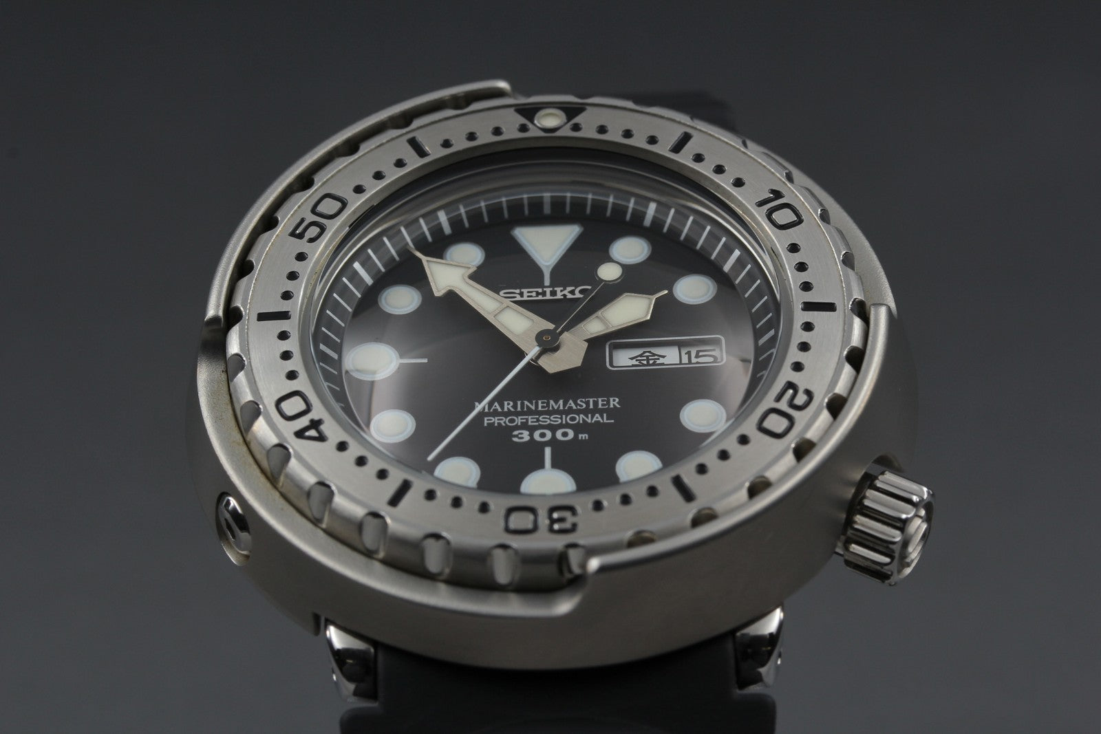 [Near MINT Box] SEIKO MARINE MASTER 7C46-0AC0 SBBN017 Qz Men's Watch Japan