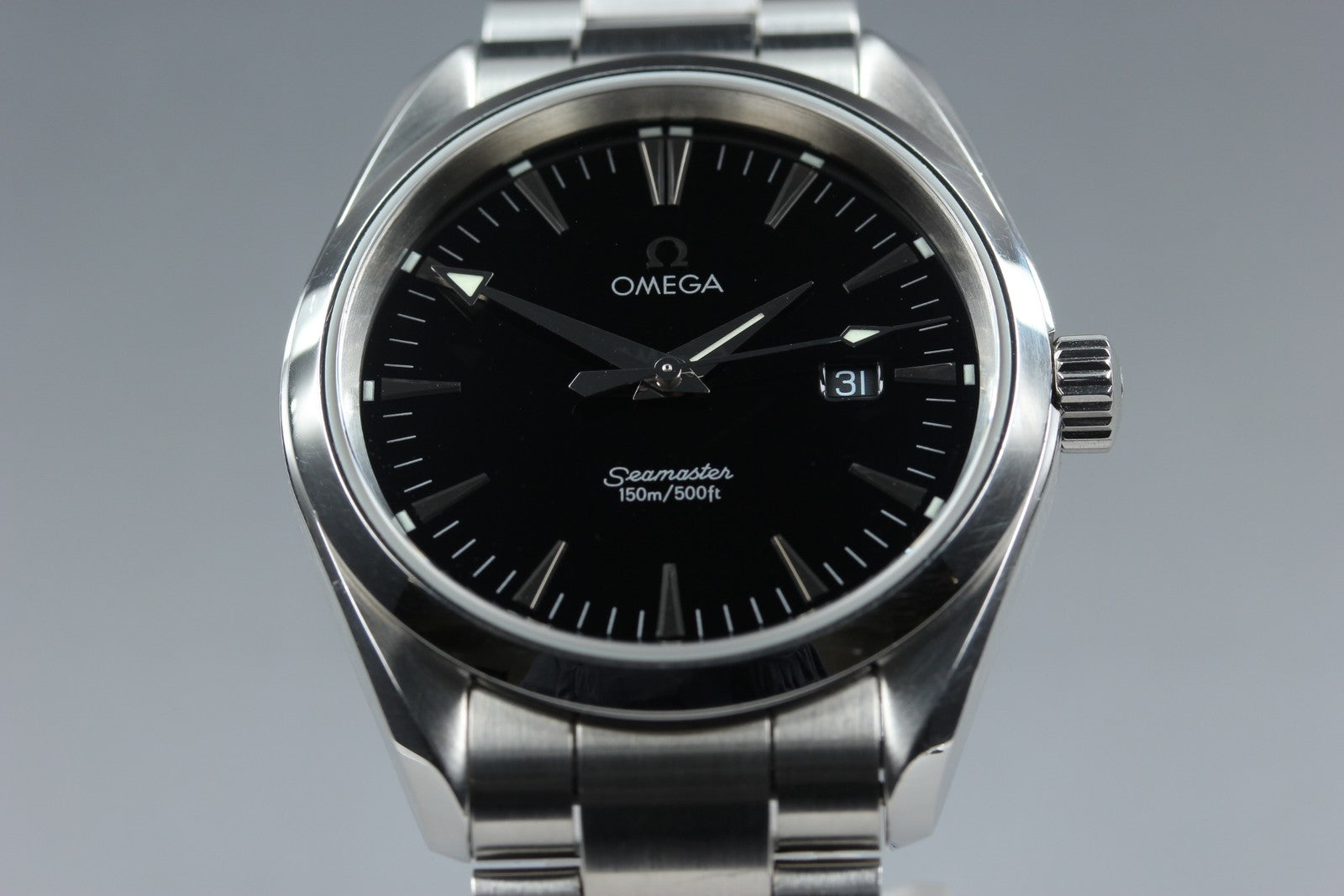 OMEGA Seamaster Aqua Terra 2517.50 Cal.1538 150M Black 38mm Qz Mens Watch [Box]