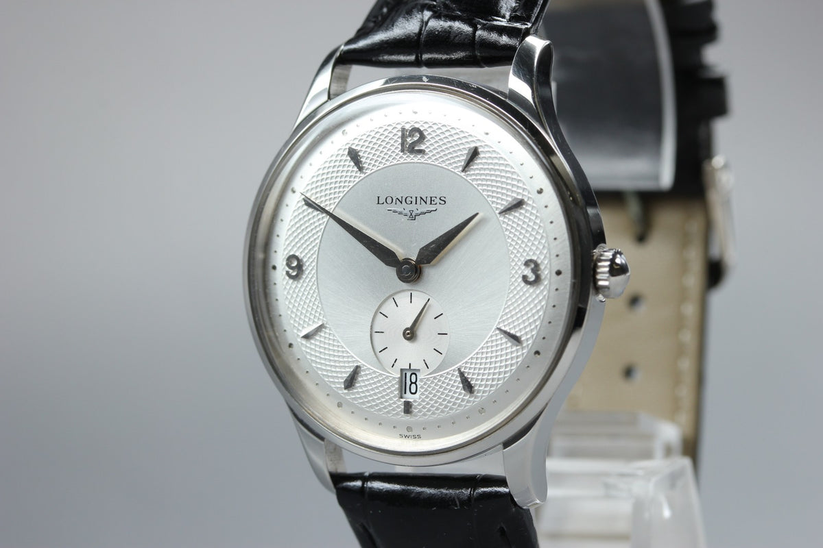LONGINES Grand Classic L4.685.4 Automatic Silver Dial Men's Watch 35mm JAPAN