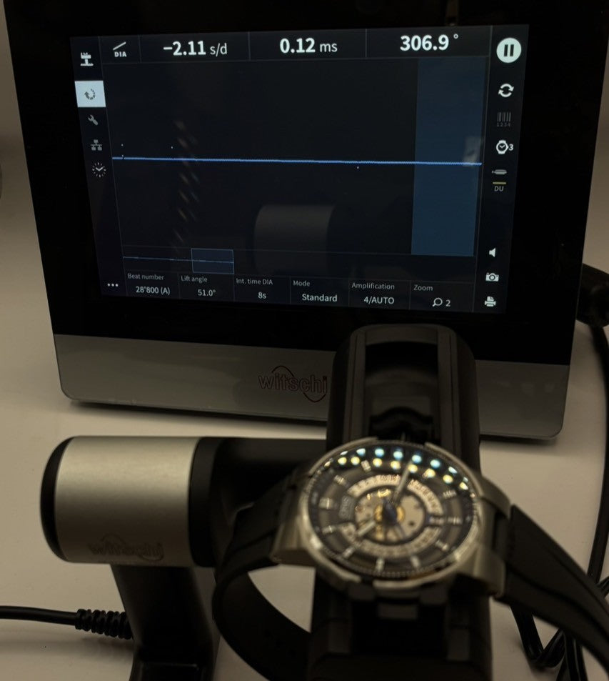 [Near MINT- Box] ORIS Williams Engine Date 7740 Black 42mm Automatic Men's Watch