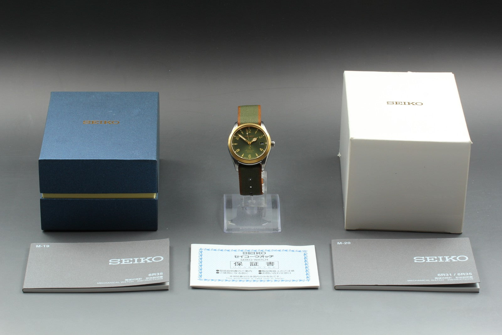 [N MINT- Box] SEIKO Prospex Alpinist 6R35-01B0 SBDC138 Green Men's Watch AT JP