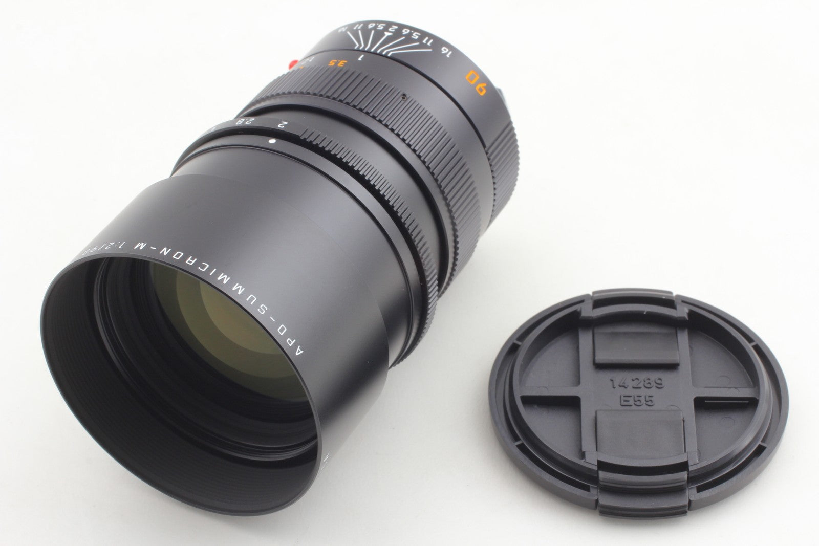 NOS [Top MINT] Leica APO Summicron M 90mm f2 ASPH 11884 Black Lens E55 JAPAN