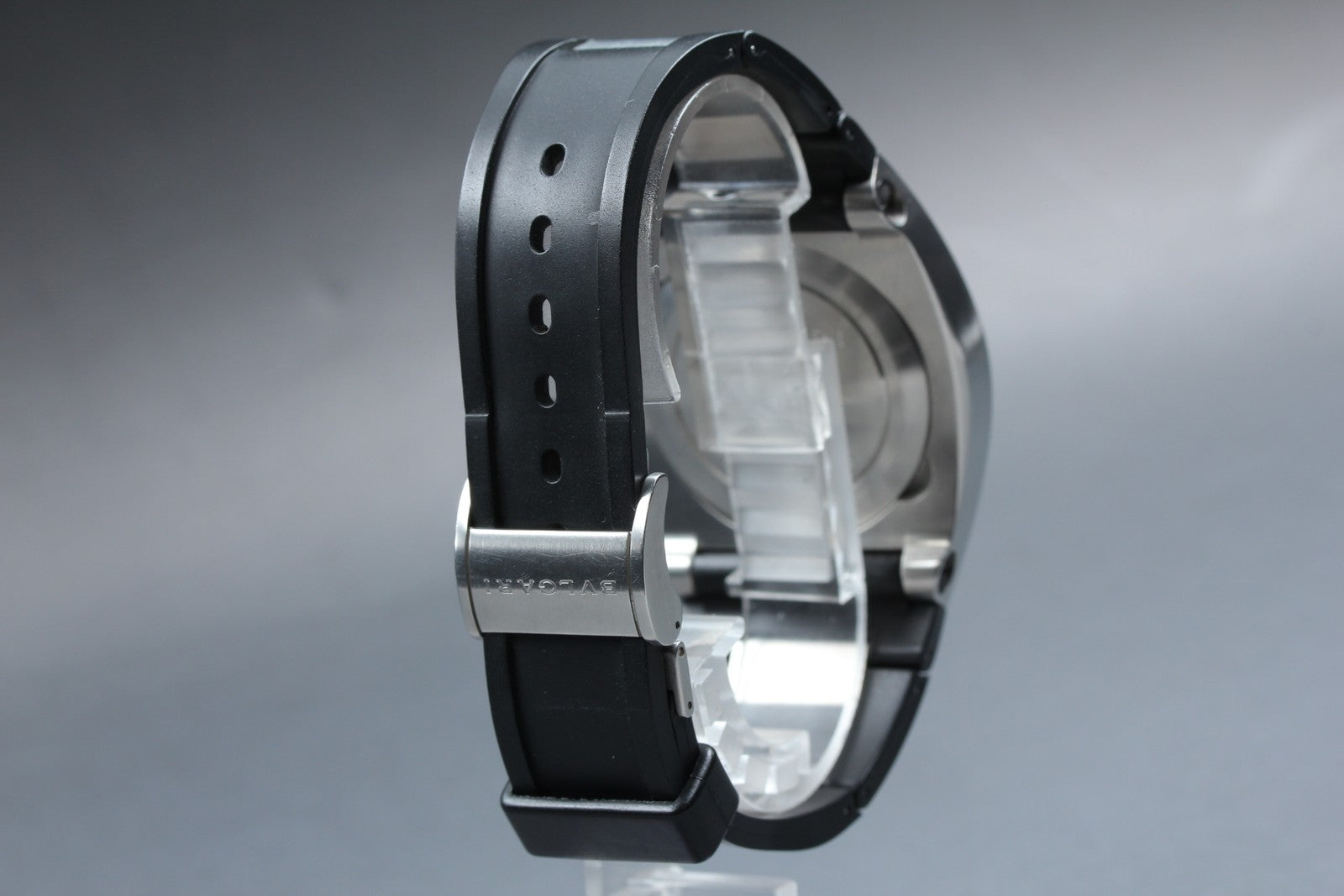 [Exc+5 Box] BVLGARI Ergon EG40SCH Black Chronograph 40mm Automatic Men's Watch