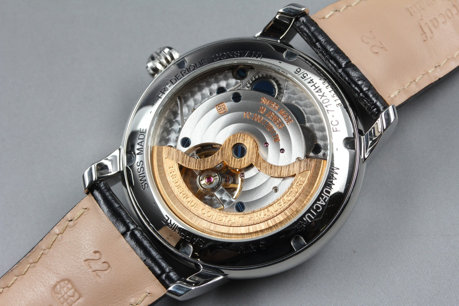 [Exc+5 Box] FREDERIQUE CONSTANT Classic Manufacture FC-710X4H4/5/6 Men's Watch