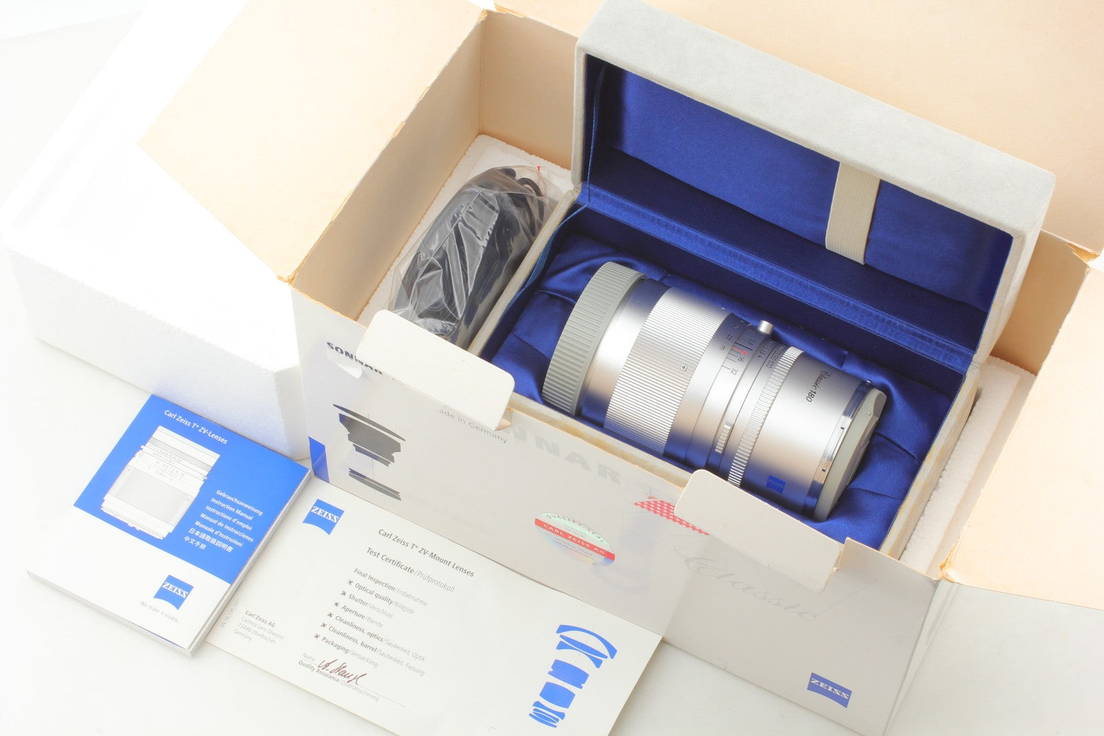 Rare Limited 1000 [Top MINT] Carl Zeiss Classic Sonnar 180mm f/4 ZV From JAPAN