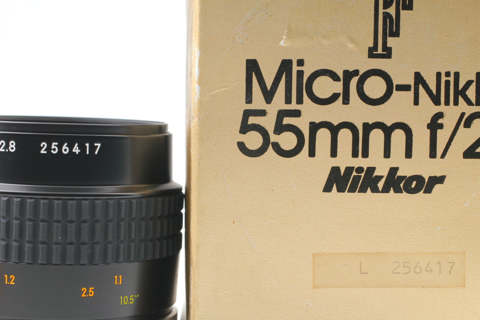 [Top MINT] Nikon Ai-s Micro NIKKOR 55mm f/2.8 MF Macro Lens From JAPAN