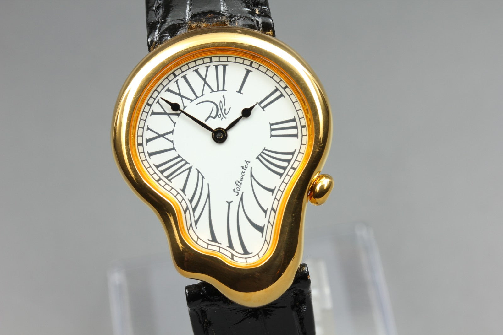 [Overhauled] Salvador Dali Softwatch 121257 32mm Gold Black Unisex Quartz Watch