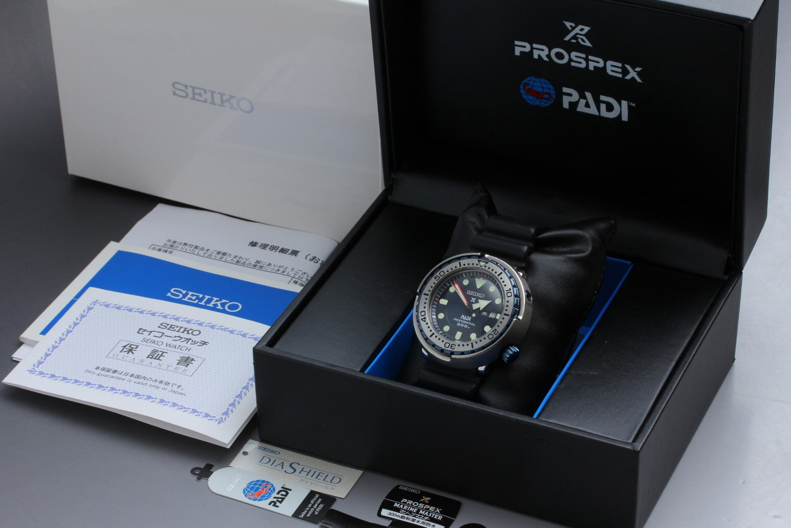 [Limited Box] SEIKO Prospex Marine Master 7C46-0AK0 SBBN039 Qz Men's Watch JAPAN