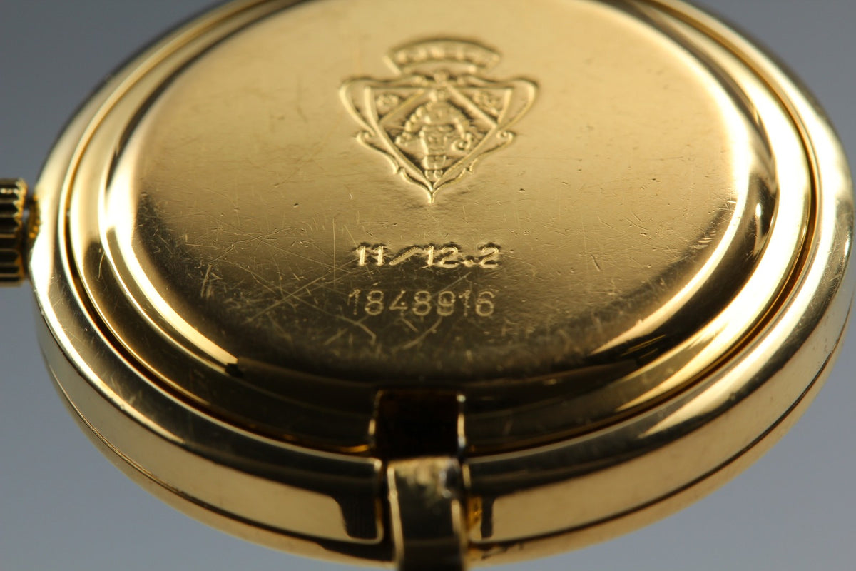 [Overhauled] Gucci Change Bezel 11/12.2 Black Dial Gold Women's Quartz Watch