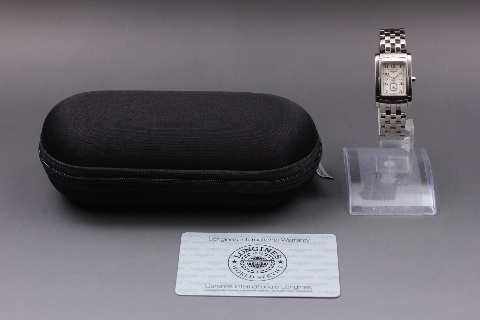 New Battery [N MINT] Longines L5.155.4 Dolce Vita Small Second Women's Qz Watch