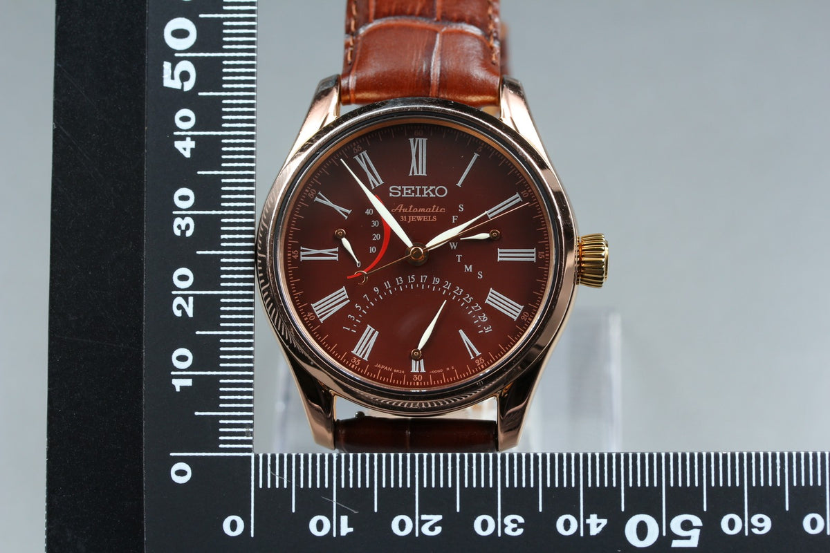 [Limited] SEIKO Presage 6R24-00J0 SARD014 Gold Brown AT Men's Watch JAPAN BOX