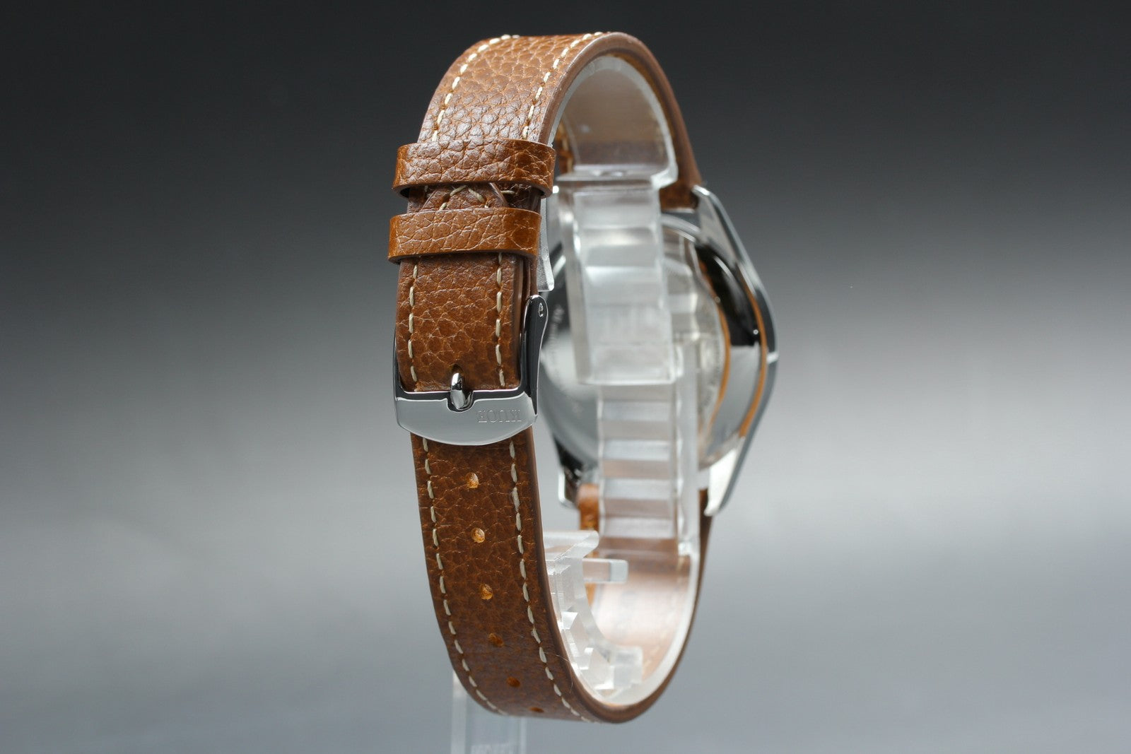 KUOE KYOTO OLD SMITH 90-001 34mm Green Dial Brown Quartz Men's Watch [Box]