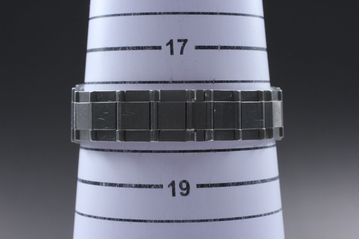 overhauled BVLGARI Bvlgari Diagono CH35S White Quartz Men's Watch 36mm JAPAN Box