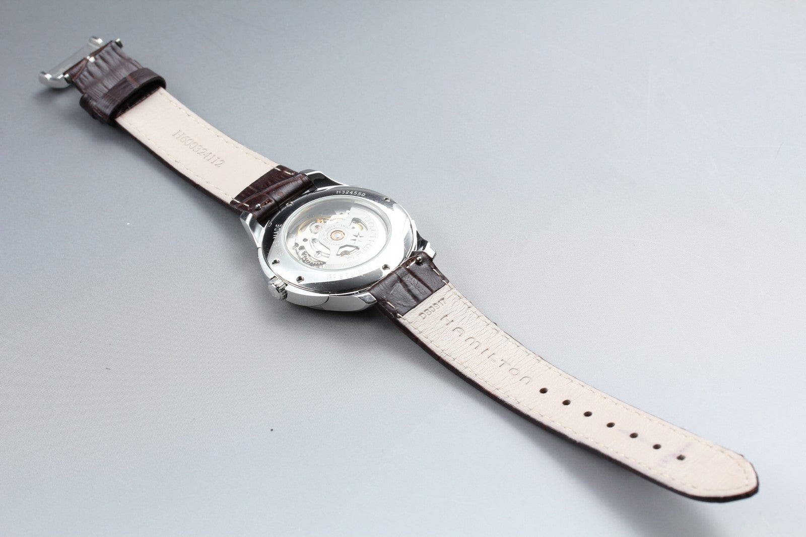 HAMILTON Jazzmaster Viewmatic H324550 37mm Silver Automatic Men's Watch [Box]
