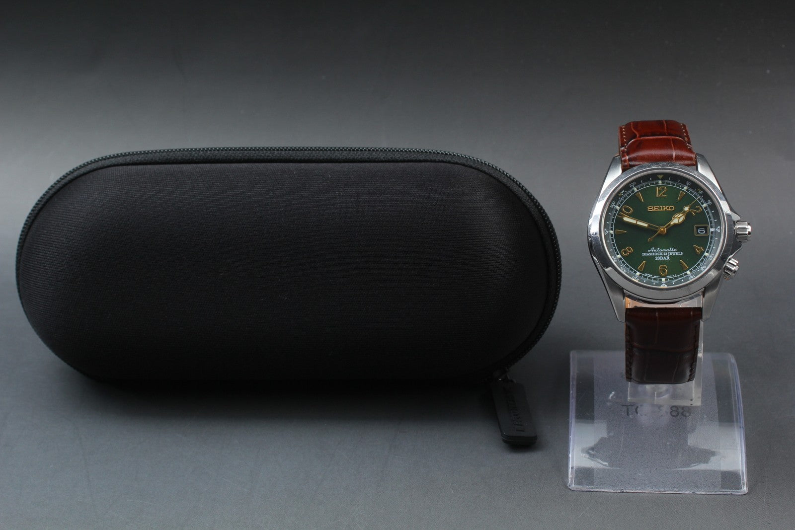 [ Exc+5] SEIKO Alpinist 6R15-00E0 SARB017 Green Dial Automatic Men’s Watch JAPAN