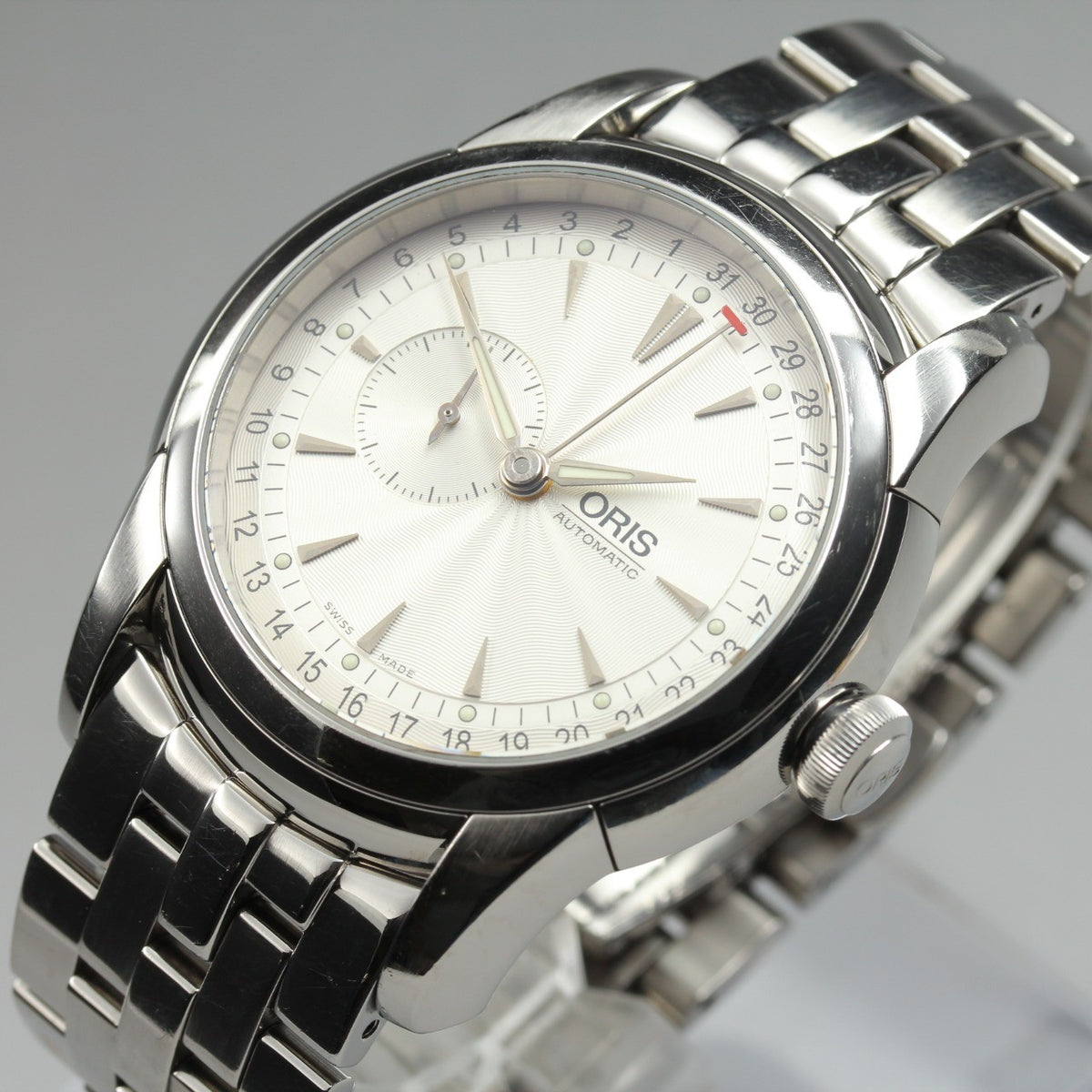 ORIS Artelier Pointer Date 7545A Automatic Small Second Men's Watch 42mm JAPAN