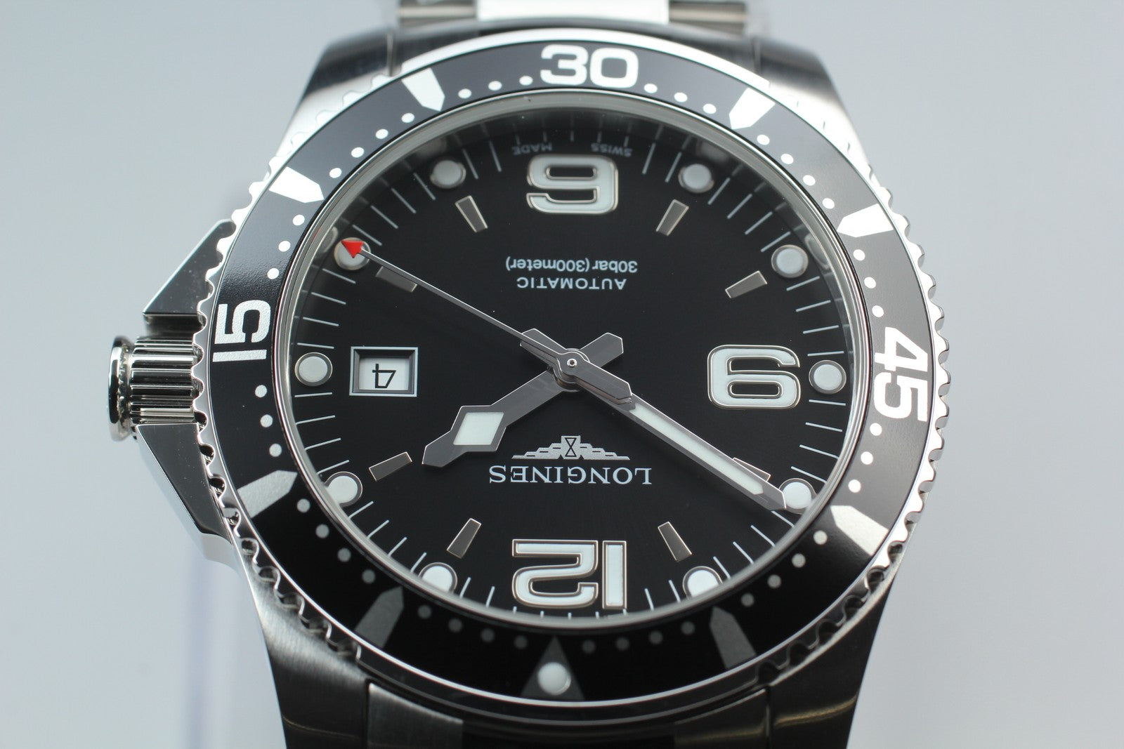 [MINT Box] Longines HydroConquest L3.742.4 Black 41mm Automatic Men's Watch