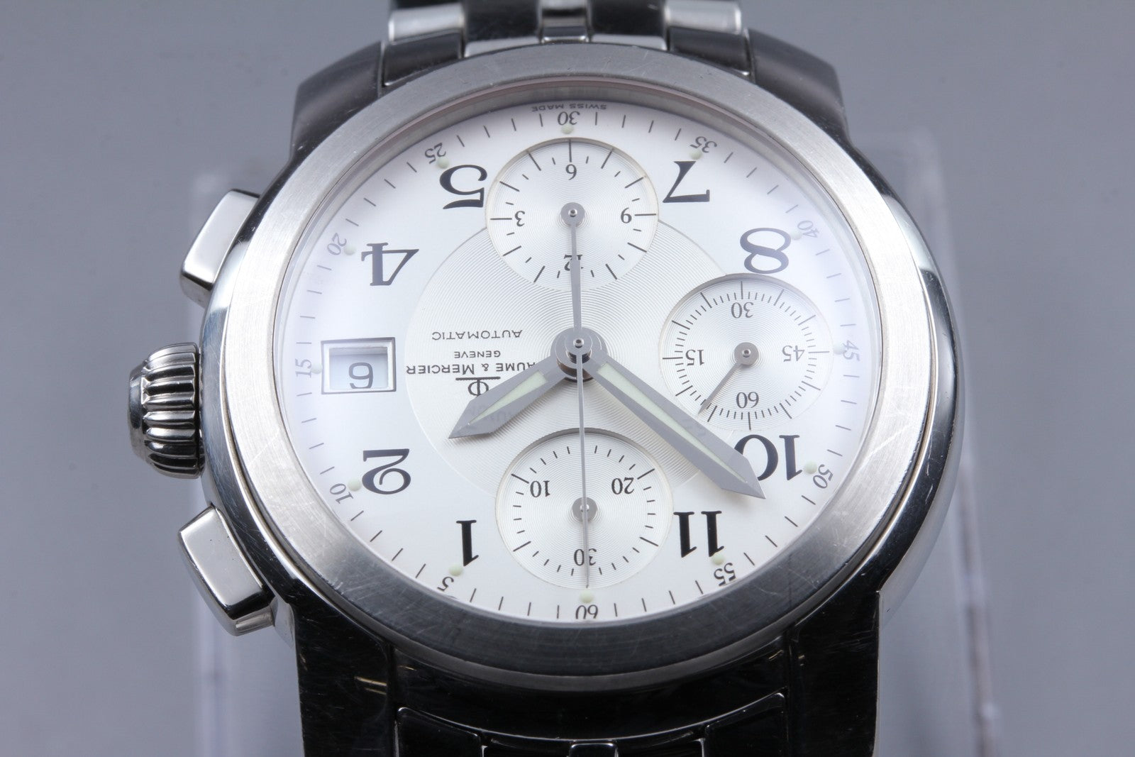 Exc+5*Box Baume & Mercier Capeland MV045216 Automatic Black Men's Watch 39mm JP