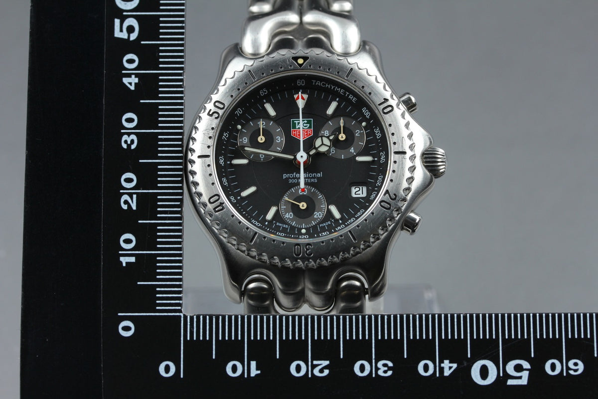 [ Limited ] TAG Heuer S/el Chronograph CG1118 Leonardo Nascimento Men's Qz Watch