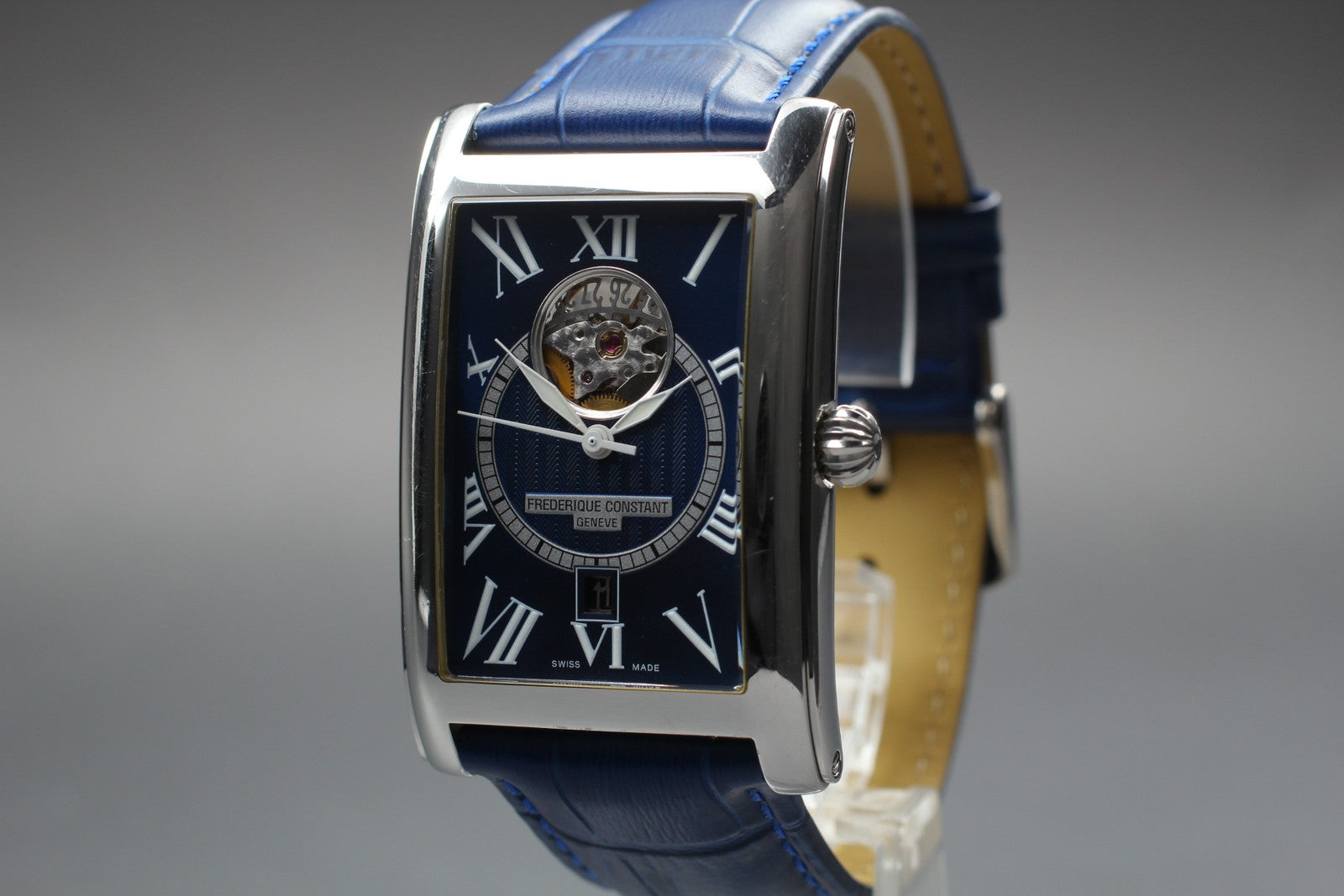 Limited [Exc+5 Box] FREDERIQUE CONSTANT FC-315NS4C26 Blue Automatic Men's Watch
