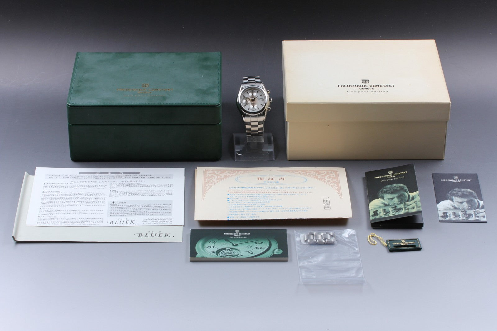 N MINT*Box  FREDERIQUE CONSTANT FC-392X5B4/5/6 Automat Men's Watch 41mm JAPAN