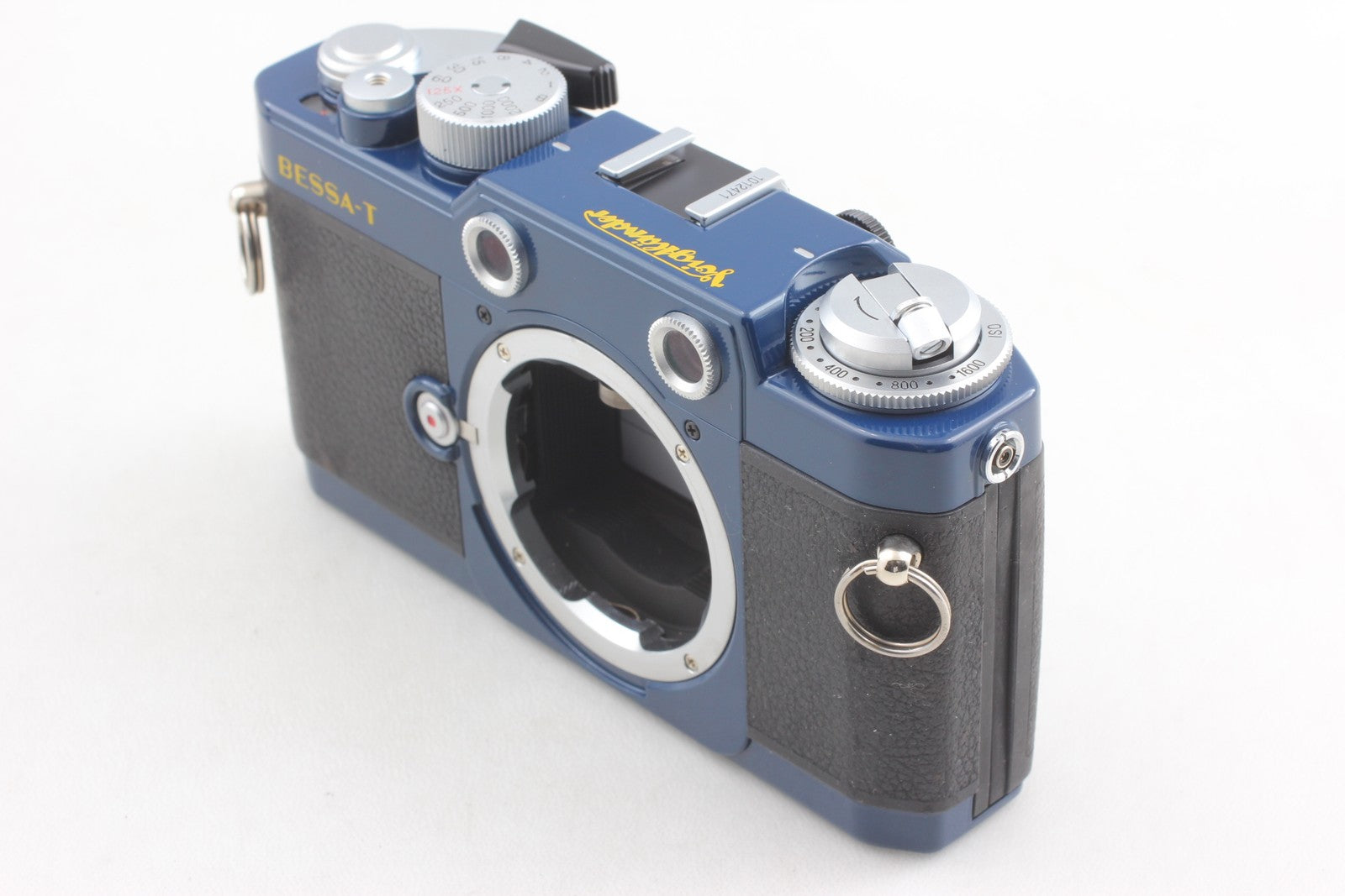 [MINT w/Finder] Voigtlander BESSA-T Helier 101th Anniversary Navy Blue JAPAN