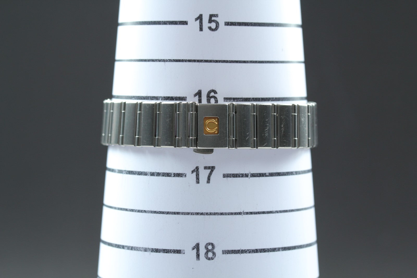 OMEGA Constellation Carré Quadra 1535.73 Quartz Women's Watch 15mm JAPAN Box