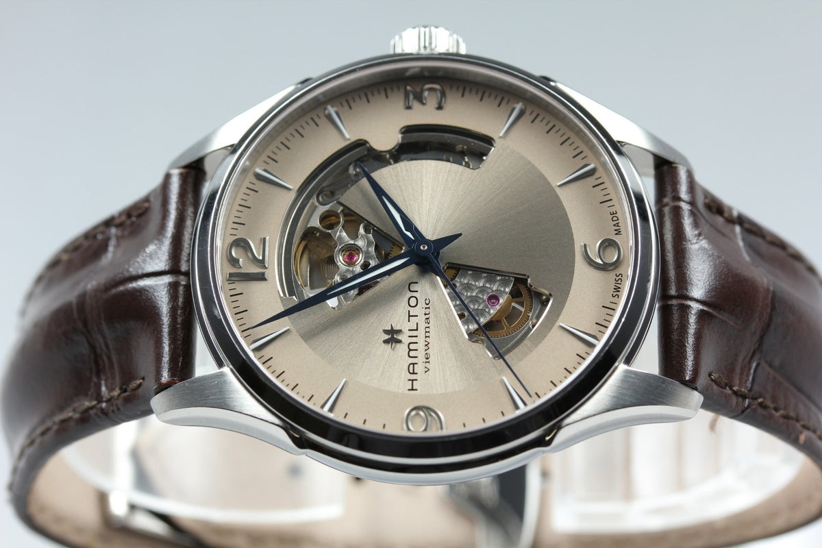 Hamilton Jazzmaster Open Heart H327050 H600425102 Automatic Men's Watch 41mm JP