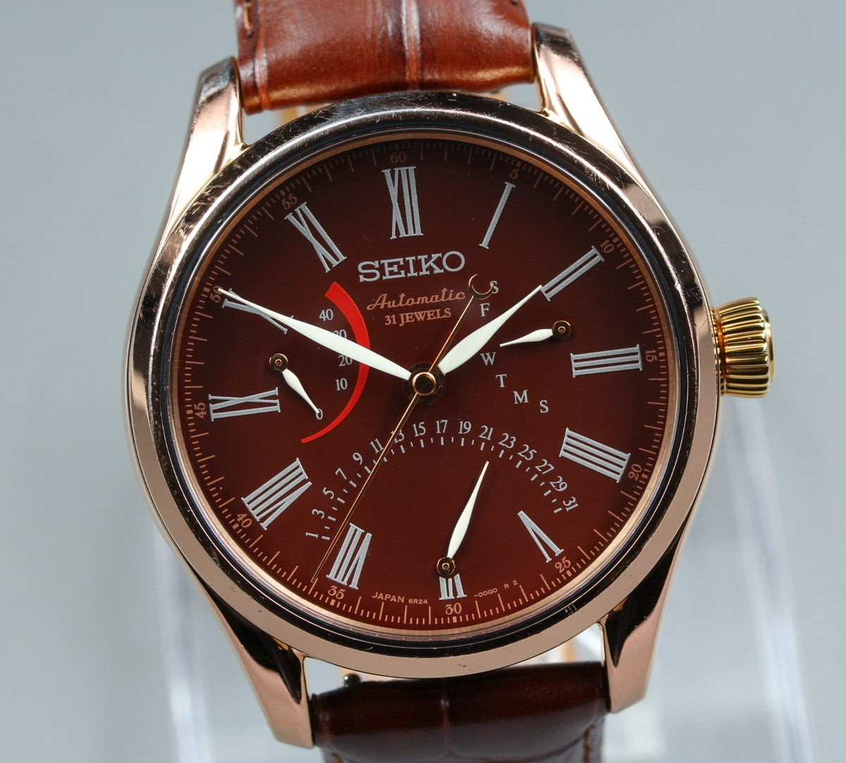[Limited] SEIKO Presage 6R24-00J0 SARD014 Gold Brown AT Men's Watch JAPAN BOX