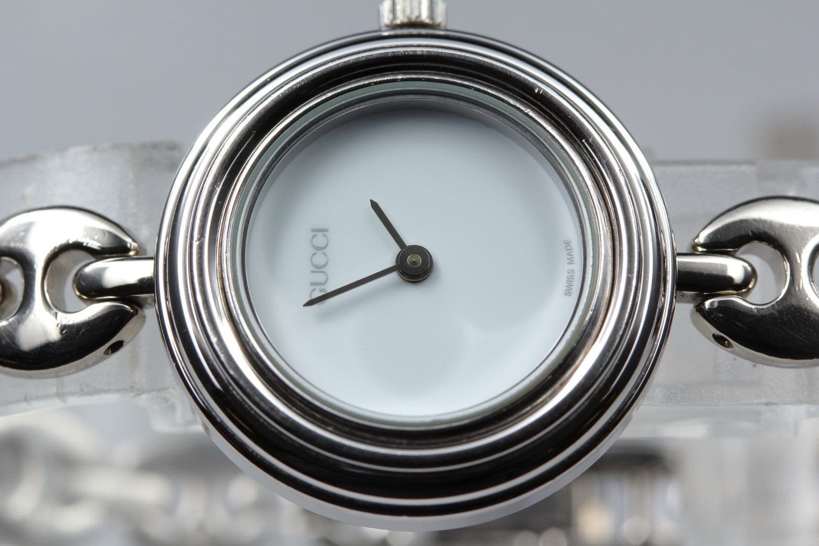 [Overhauled] Gucci Change Bezel 11/12.2 4 Colors Silver Women's Quartz Watch Box