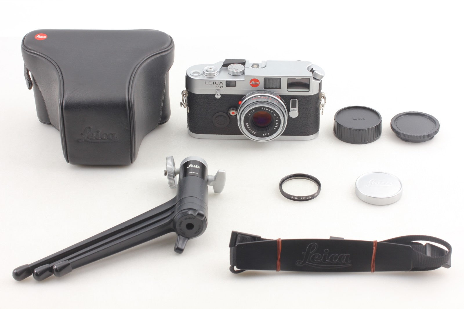 [Top Mint] Leica M6 0.72 Non TTL Film Camera + Elmar M 50mm f/2.8 Lens JAPAN