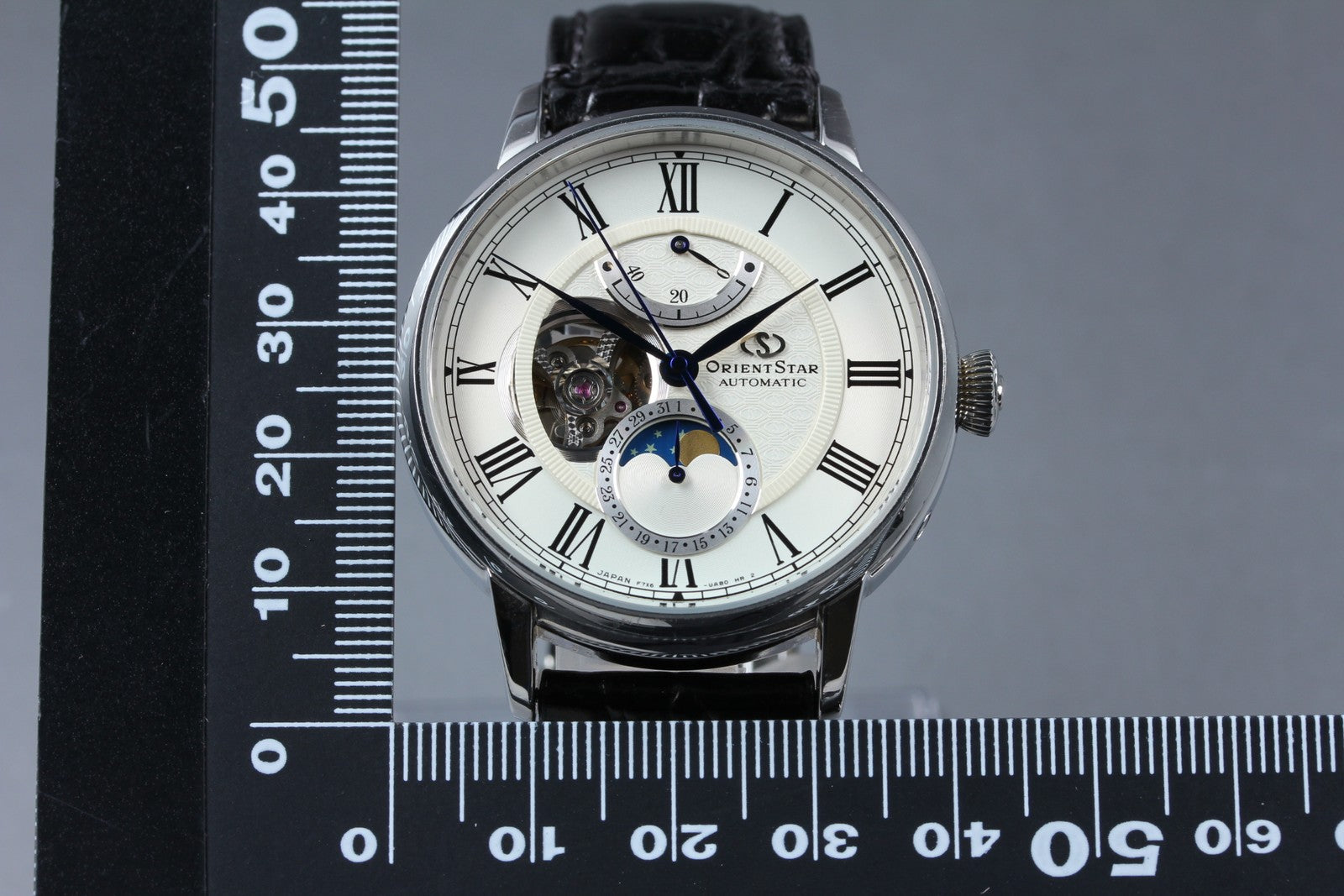 Exc+5*Box ORIENT STAR Classic F7X6-UAA0 White Dial Automatic Men's Watch 41mm JP