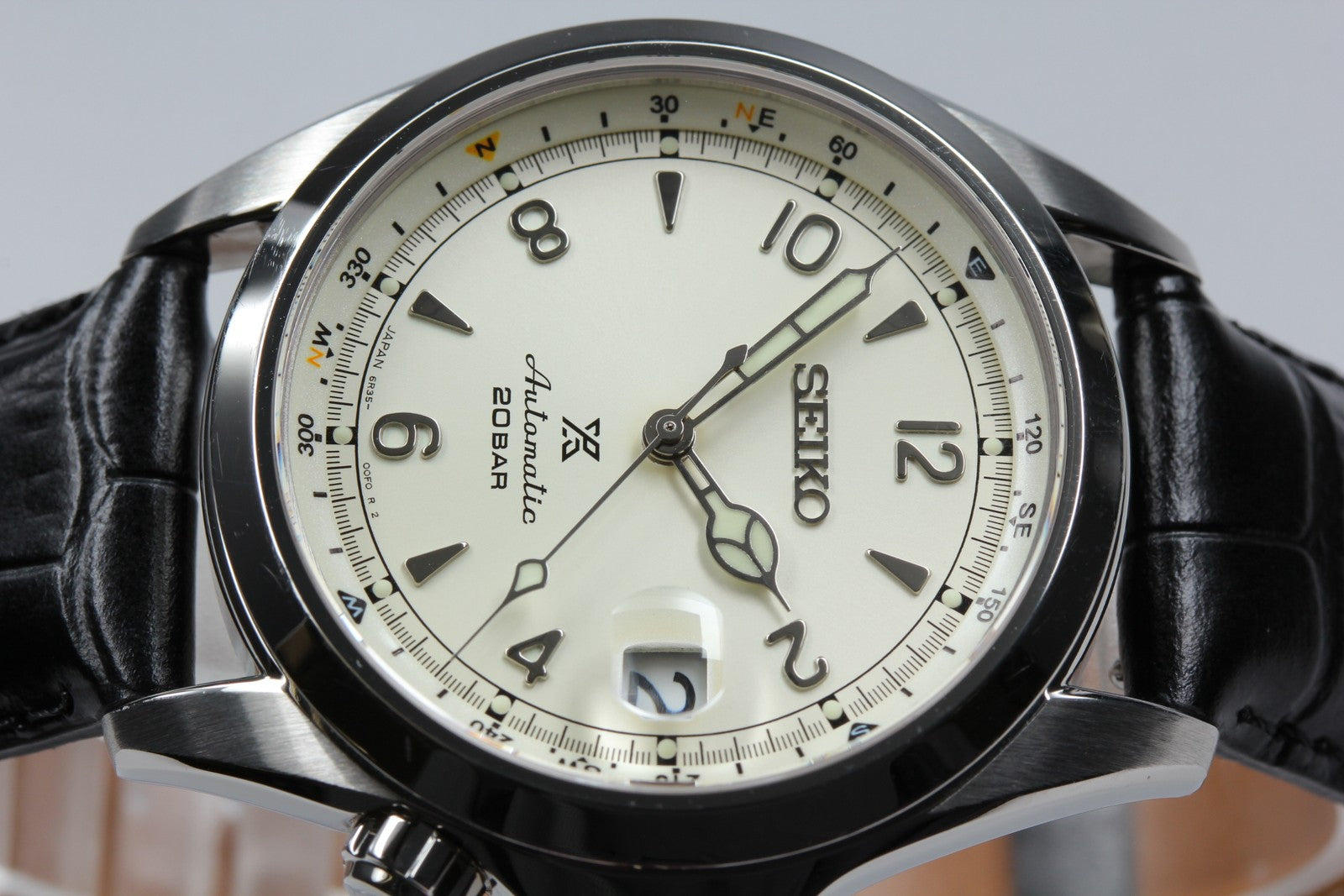 SEIKO Prospex Alpinist 6R35-00E0 SBDC089 Ivory Dial Automatic Men's Watch JAPAN