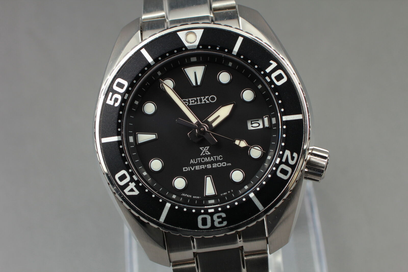 [N MINT w/Box] SEIKO Prospex SBDC083 6R35-00A0 Black Dial Mens Watch From JAPAN