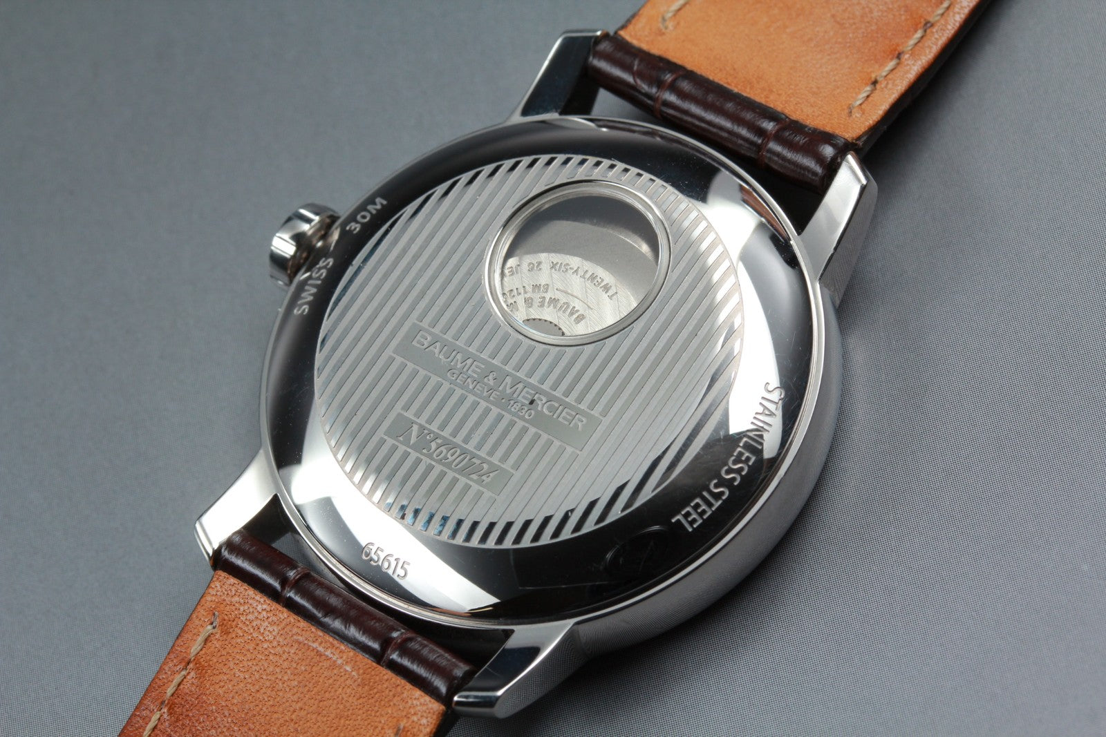 Baume & Mercier Classima 65615 White Automatic Date Men’s Watch 39mm JAPAN Box