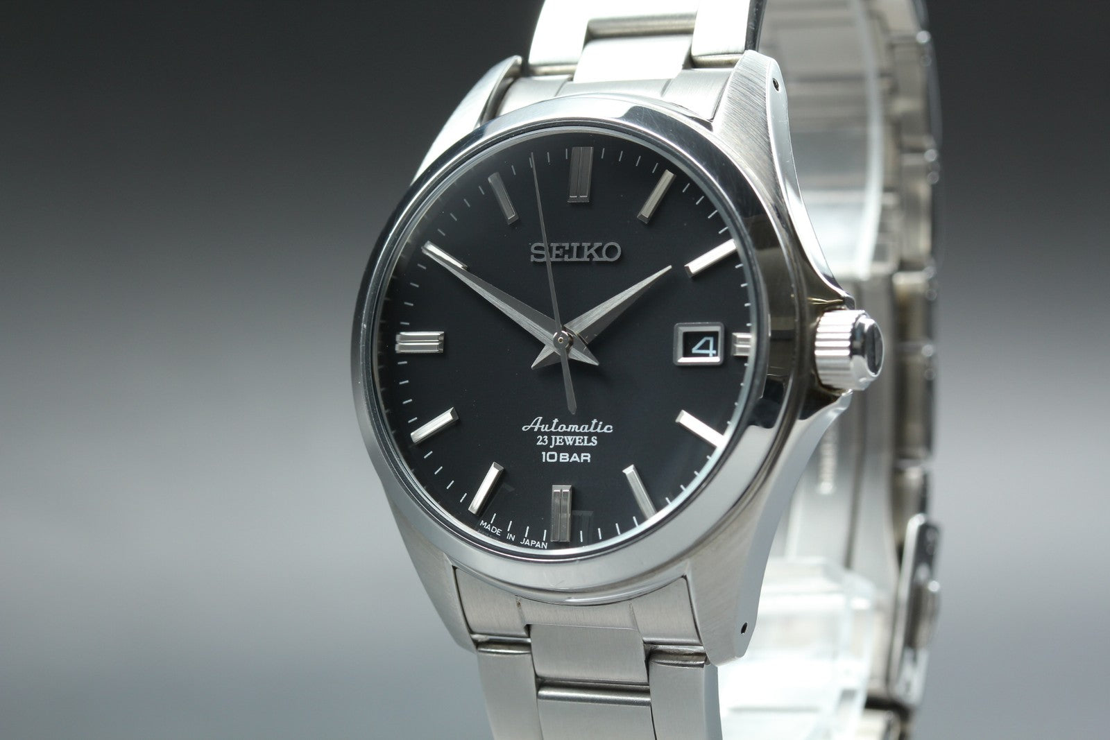 SEIKO Mechanical 4R35-03X0 SZSB012 Automatic Black Men's Watch 39mm JAPAN Box
