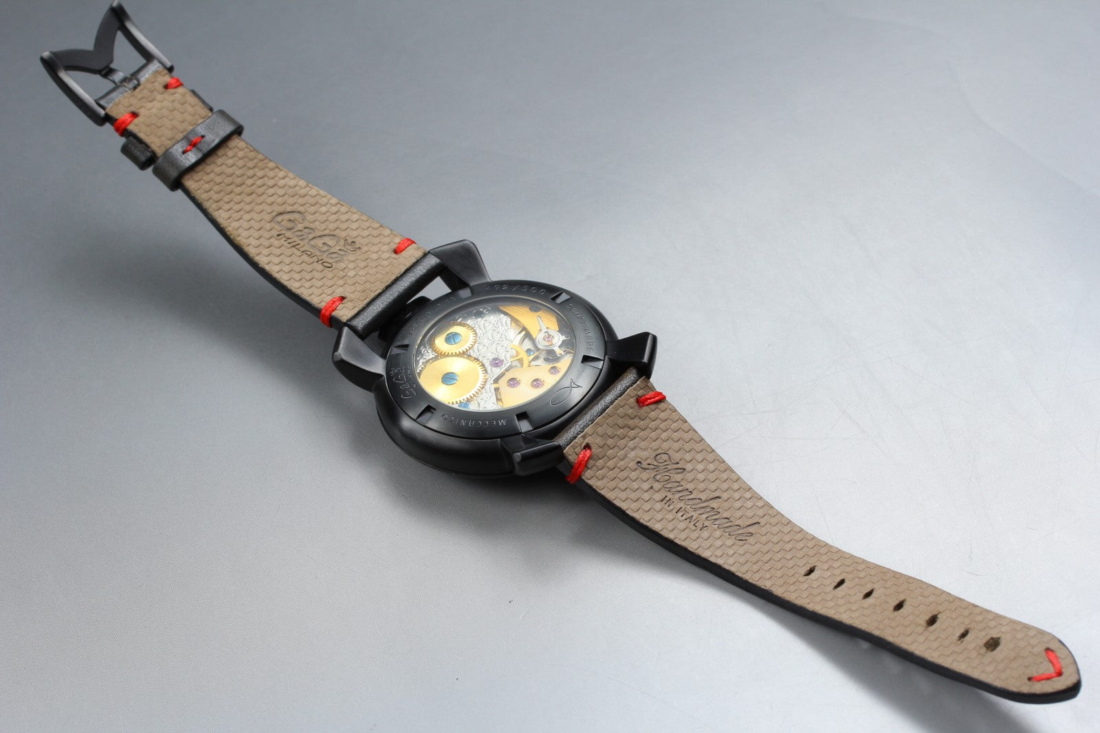GaGa MILANO Manuale 48 Limited to 500 Automatic Men's Watch 48mm JAPAN Box