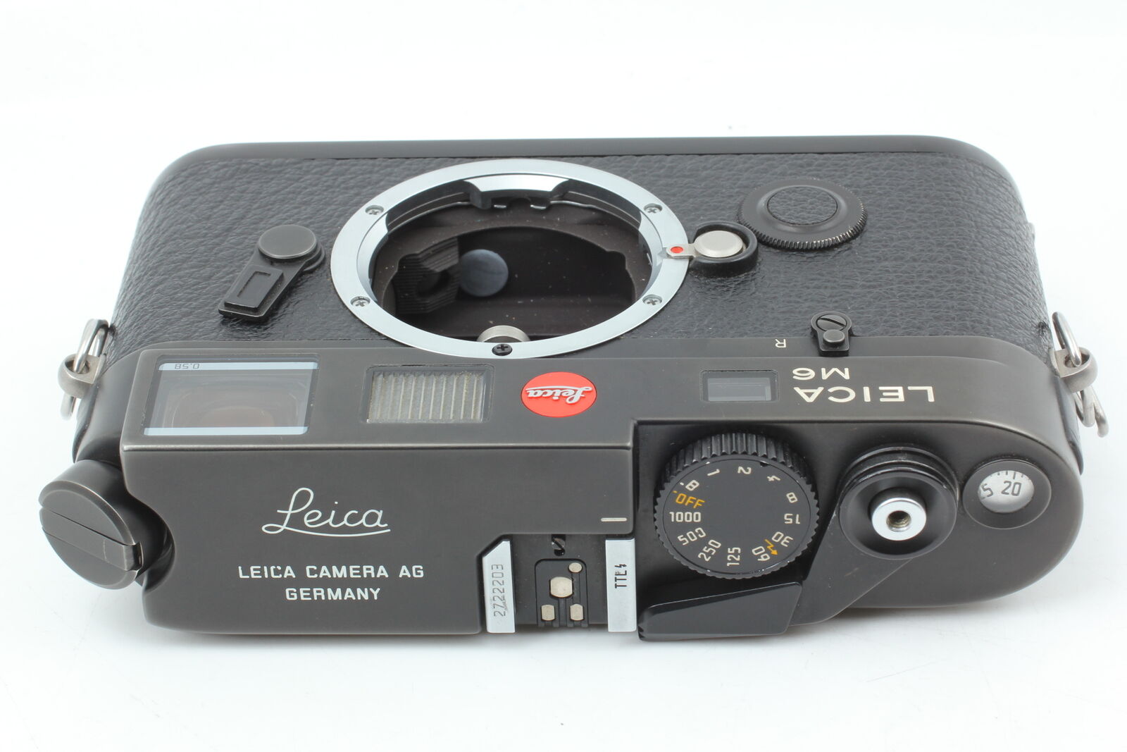 [N MINT w/Case] Leica M6 Black 0.58 TTL Rangefinder 35mm Film Camera From JAPAN