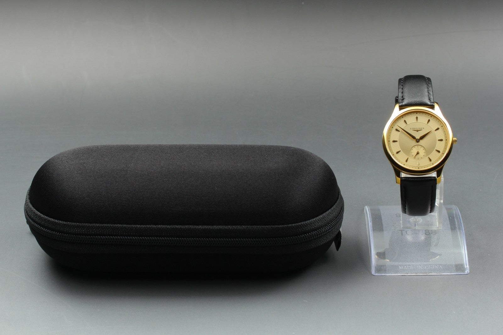 New Batt LONGINES La Grand Classic L4.706.2 Gold Quartz Men's Watch 36mm JAPAN