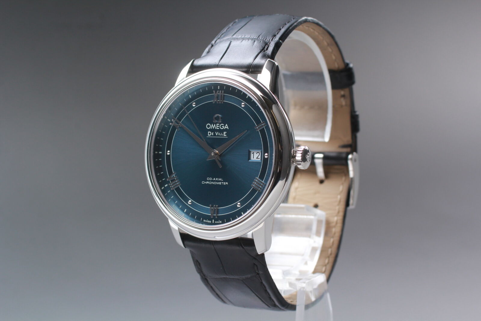 [Near MINT w/ Box] Omega De Ville Prestige 424.13.40.20.03.002 Men's Watch JAPAN