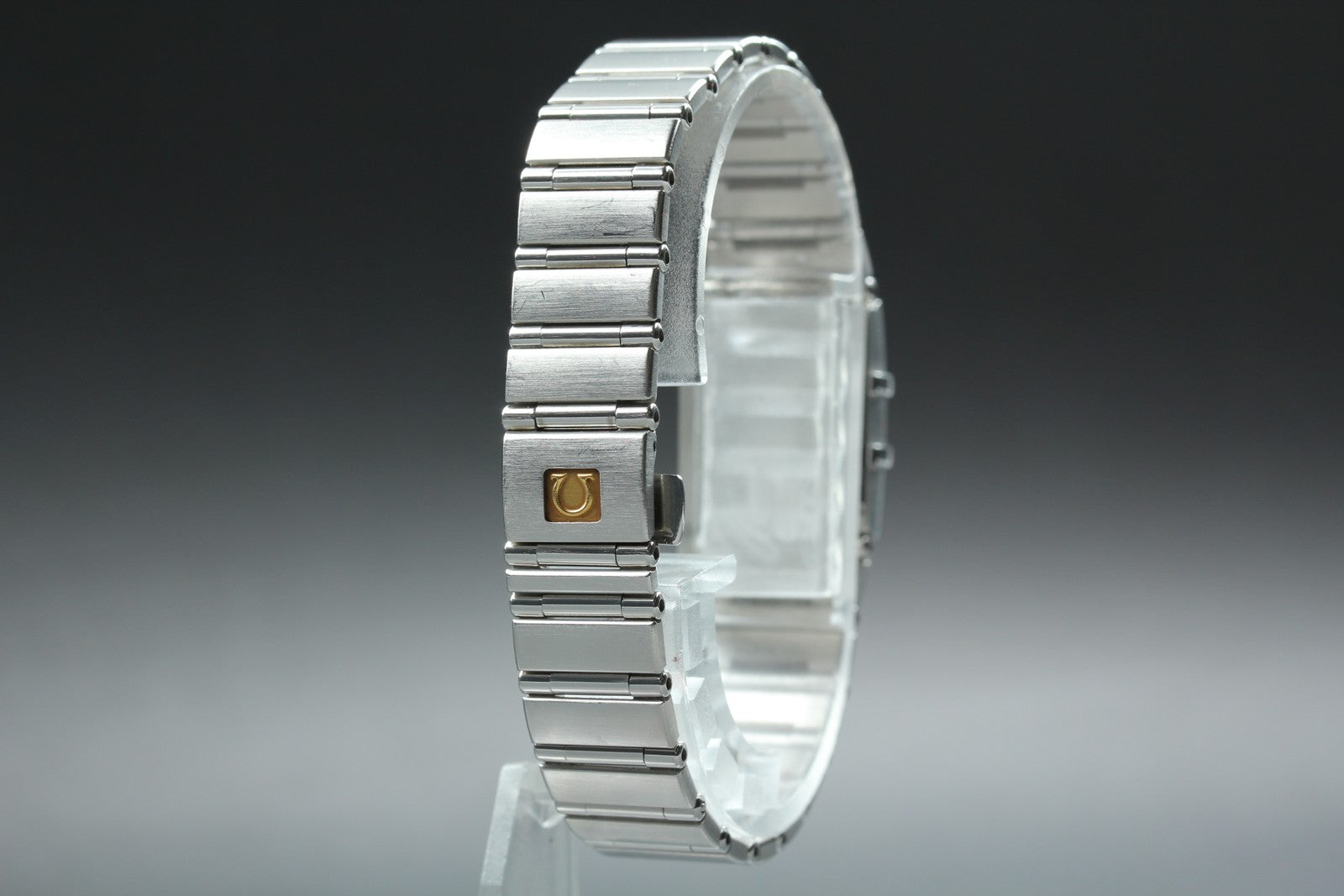 OMEGA Constellation Carré Quadra 1535.73 Quartz Women's Watch 15mm JAPAN Box