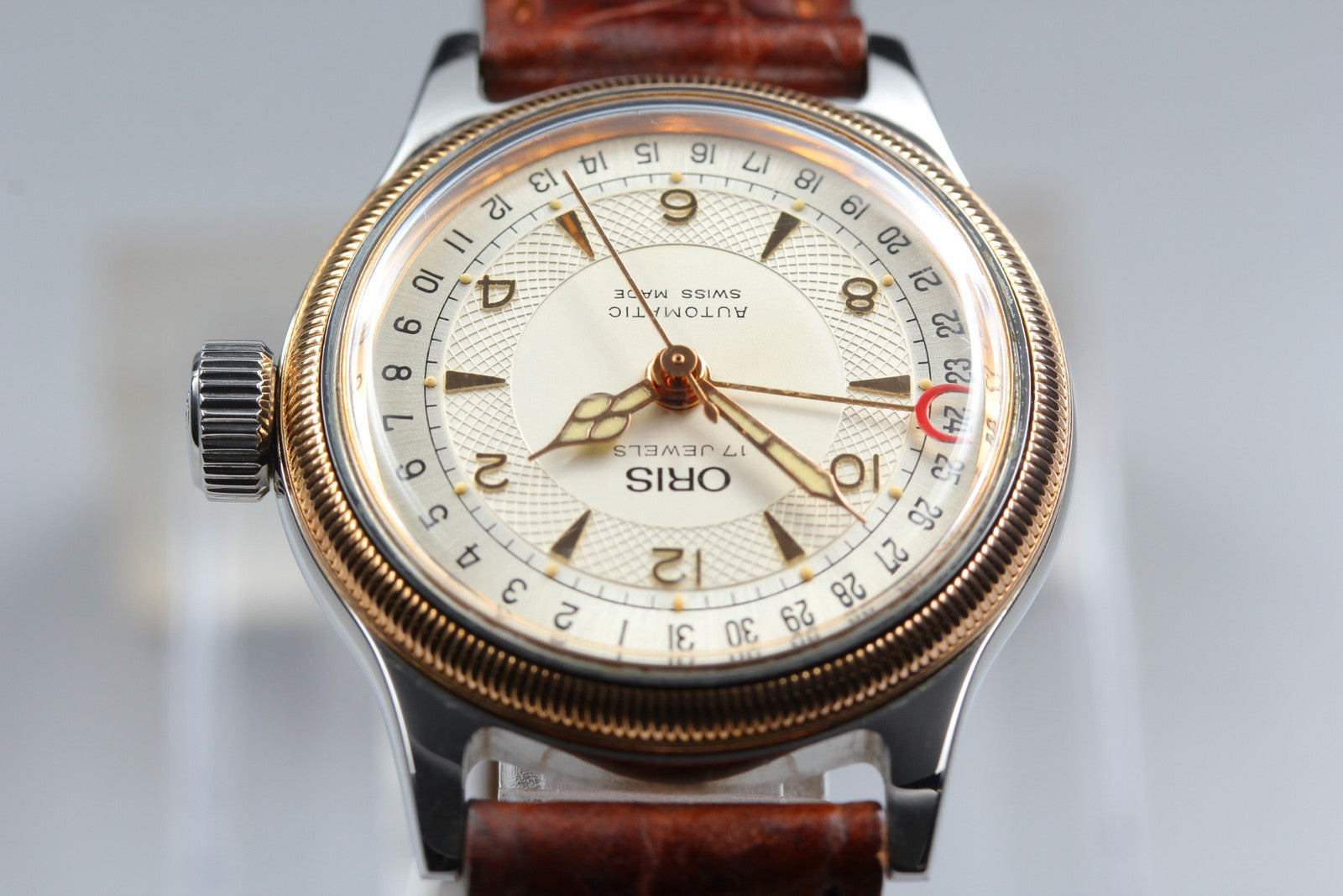 Vintage ORIS Big Crown Pointer Date 7400B 31mm Men's Automatic Watch [w /Box]