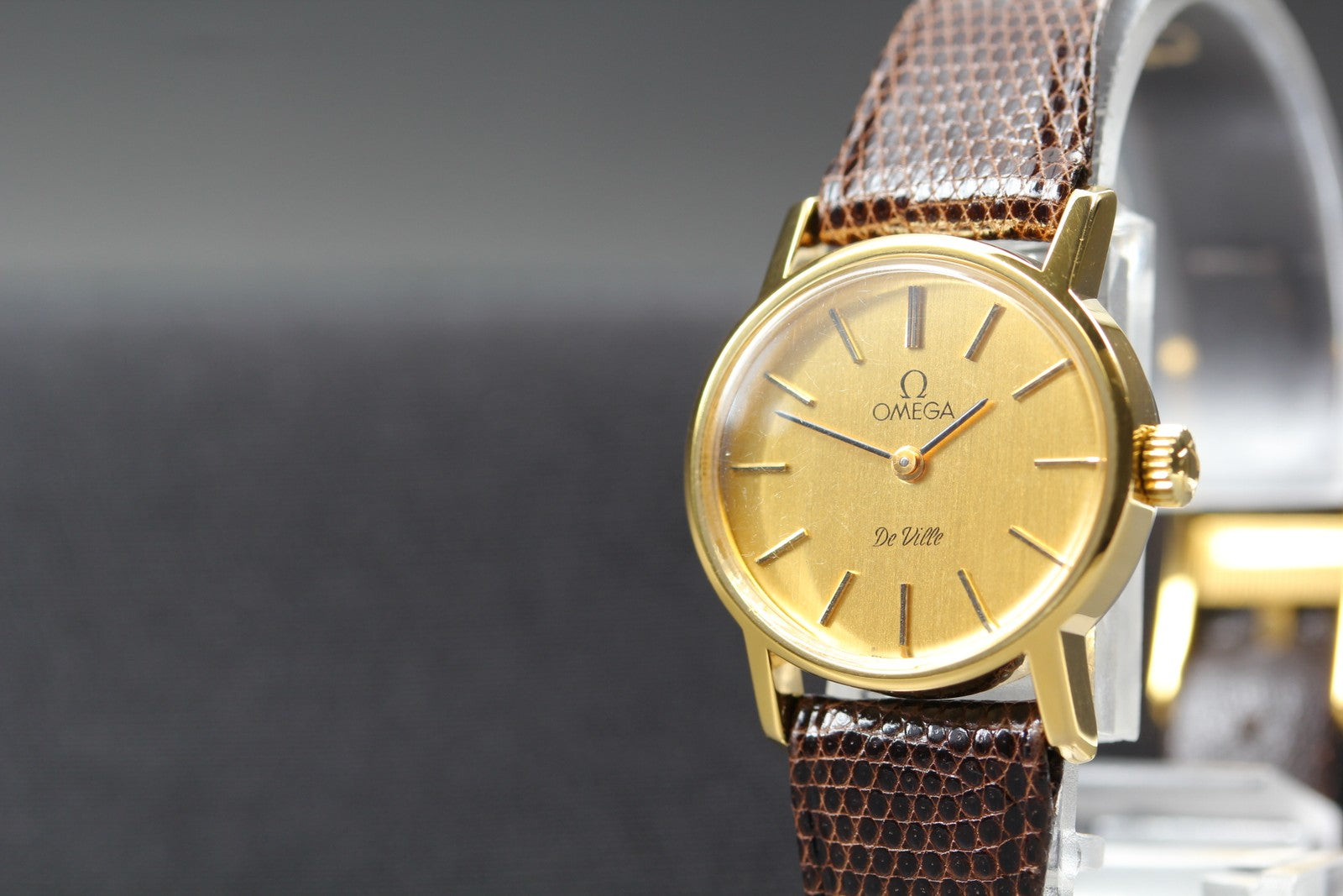 Overhauled[Exc+5] OMEGA De Ville Cal.625 511.0508 24mm Gold Manual Women's Watch