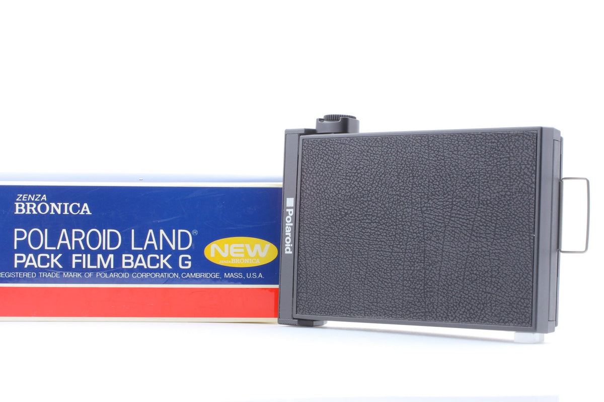 [Top MINT in Box] Zenza Bronica Polaroid Land Pack Film Back G for GS-1 JAPAN