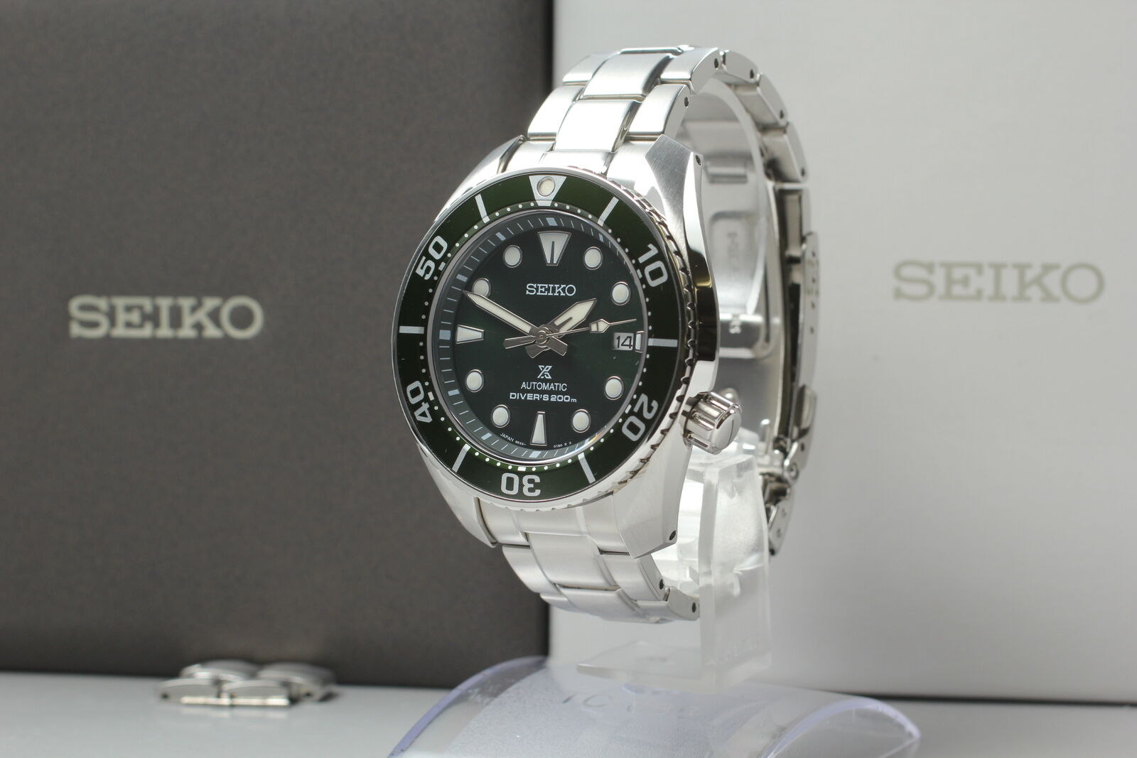 [Near MINT Box] SEIKO Prospex SBDC081 6R35-00A0 Diver Green Dial Men’s Watch JP