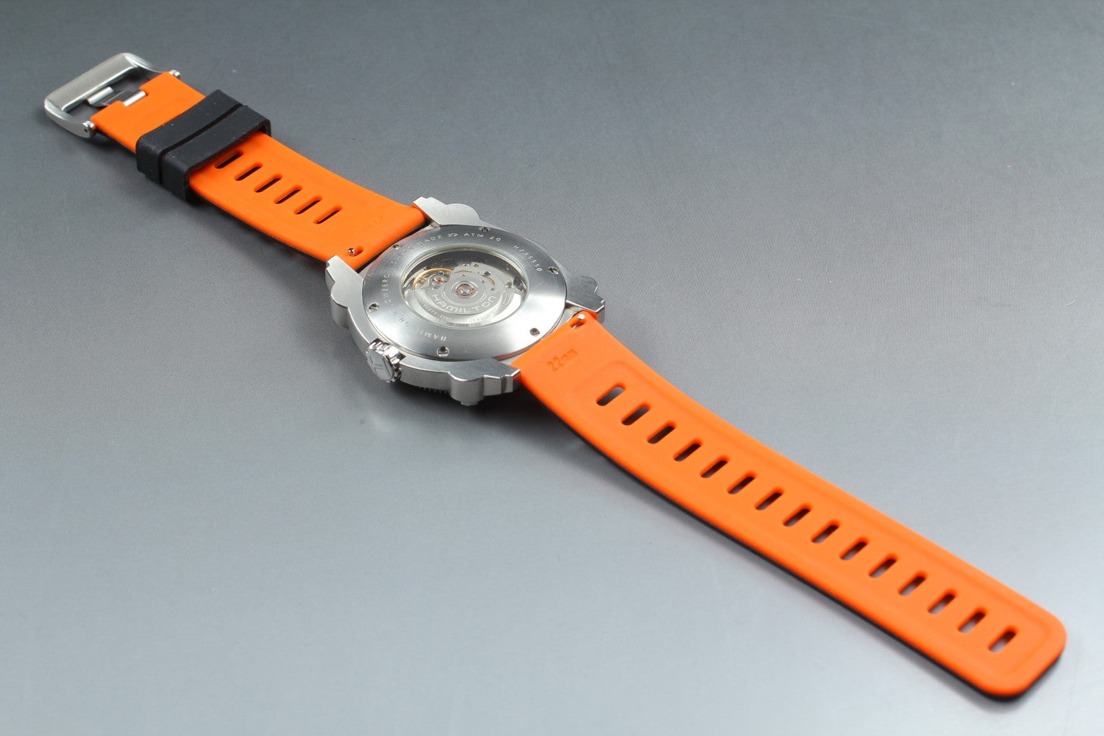 [Exc+5 Box] Hamilton Khaki Below Zero H785550 44mm Black Automatic Men's Watch