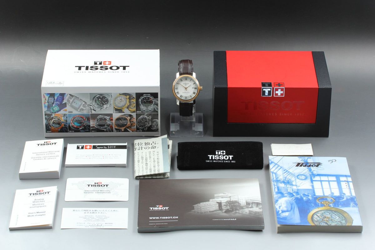 TISSOT Bridgeport Powermatic 80 T097407A Automatic Men's Watch 40mm JAPAN Box