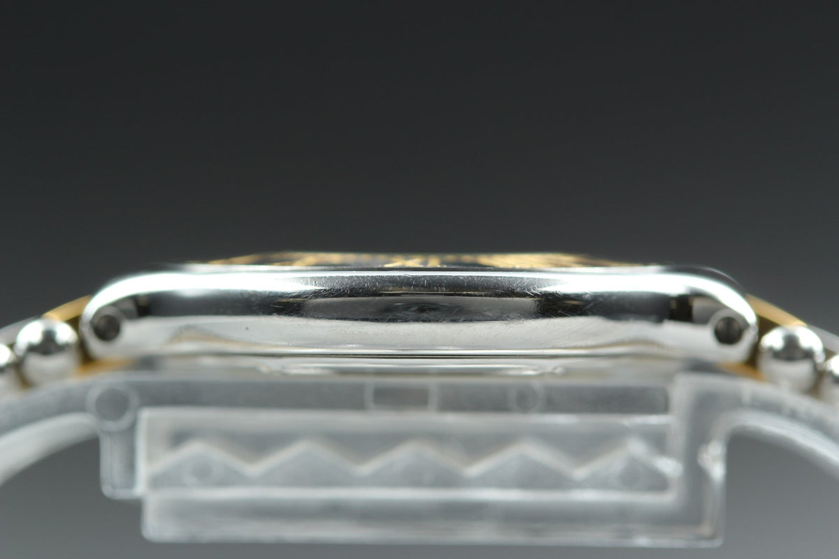 Cartier Must de Cartier 21 125000P 27mm Silver Gold Women's Quartz Watch [Pouch]