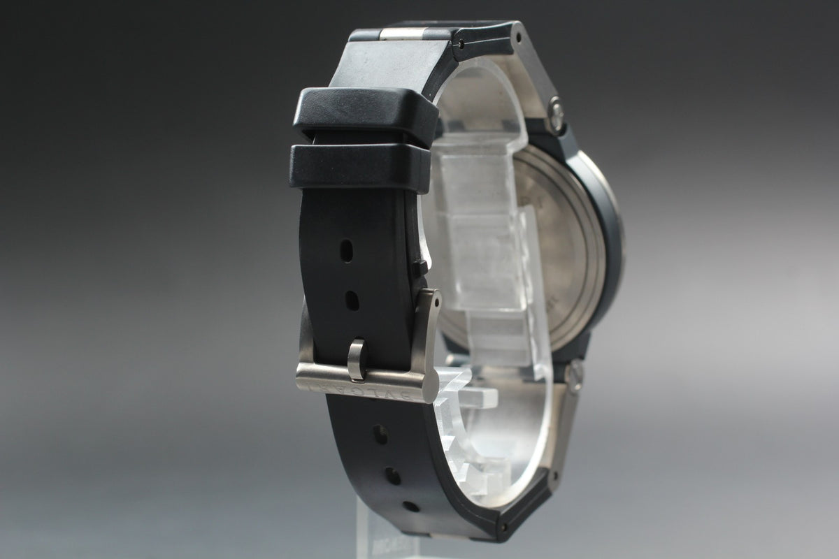 [Exc+5] BVLGARI Diagono TI38TA Titanium Automatic 38mm Black Men's Watch